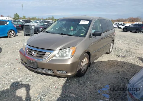 2008 Honda Odyssey Lx из США, поврежденный, VIN 5FNRL38298B109771